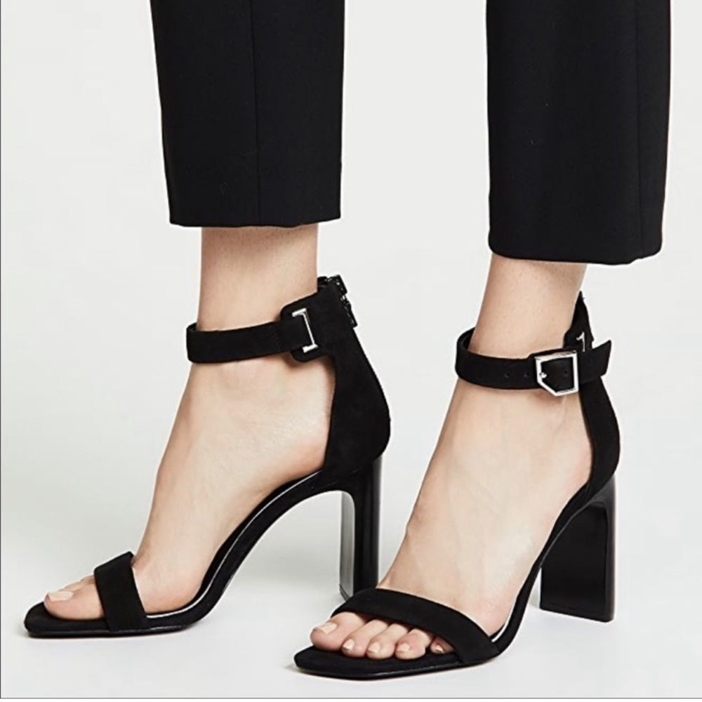 Rag & Bone Leather “Ellis” Sandal Black Size 10 New in Box $395.00